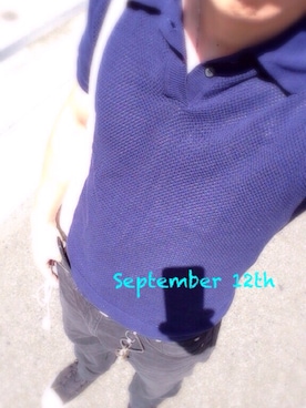 　とまとさん（メンズ・170cm）の秋コーディネート