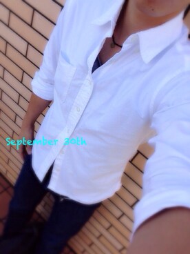 　とまとさん（メンズ・170cm）の秋コーディネート