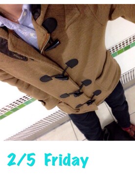 　とまとさん（メンズ・170cm）の冬コーディネート