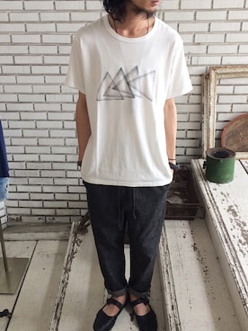 「HEALTH」｜eat_cameさん（メンズ・180cm）の夏コーディネート