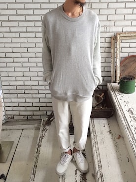 「n-s（ノース）のアイテム」を使った、eat_cameさん（メンズ・180cm）の夏コーディネート