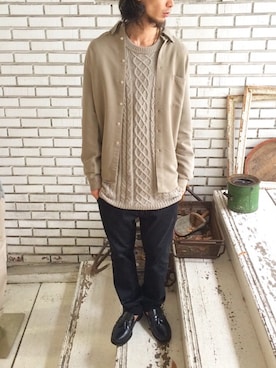 「HEALTH」｜eat_cameさん（メンズ・180cm）の秋コーディネート