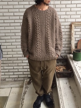 「HEALTH」｜eat_cameさん（メンズ・180cm）の冬コーディネート