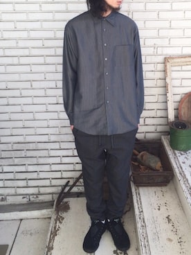 「HEALTH」｜eat_cameさん（メンズ・180cm）の冬コーディネート