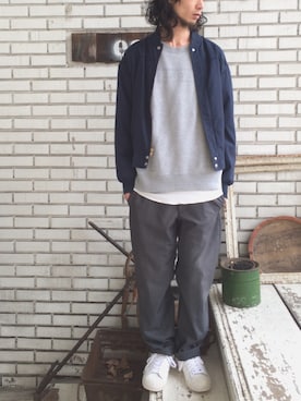 「スーパースター」｜eat_cameさん（メンズ・180cm）の春コーディネート