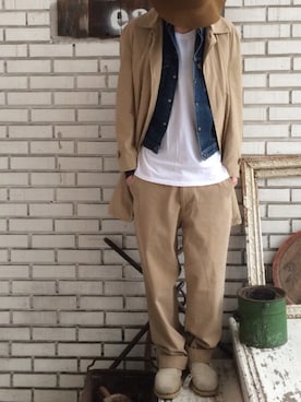 「AIRWALK（エアウォーク）のアイテム」を使った、eat_cameさん（メンズ・180cm）の春コーディネート