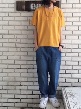 「eat」｜eat_cameさん（メンズ・180cm）の春コーディネート