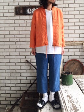 「eat」｜eat_cameさん（メンズ・180cm）の春コーディネート