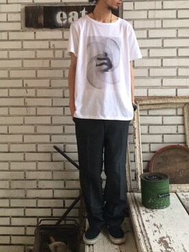 「eat」｜eat_cameさん（メンズ・180cm）の春コーディネート