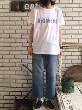 「eat」｜eat_cameさん（メンズ・180cm）の春コーディネート