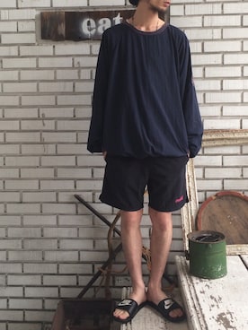 「eat」｜eat_cameさん（メンズ・180cm）の夏コーディネート