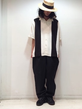 「eat」｜eat_cameさん（メンズ・180cm）の夏コーディネート