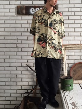 「eat」｜eat_cameさん（メンズ・180cm）の夏コーディネート