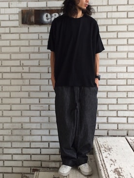 「HEALTH」｜eat_cameさん（メンズ・180cm）の夏コーディネート