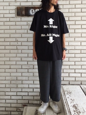 「HEALTH」｜eat_cameさん（メンズ・180cm）の夏コーディネート