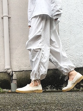 「VINTAGE（ヴィンテージ）のアイテム（カーゴパンツ）」を使った、eat_cameさん（メンズ・180cm）の秋コーディネート