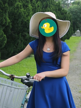 「lady」｜「アイテム（帽子）」を使った、Lillë De Moraさん（レディース・155cm）の秋コーディネート