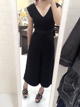 「RESEXXY（リゼクシー）のアイテム（つなぎ/オールインワン）」を使った、ひかりさん（レディース・161cm）の夏コーディネート