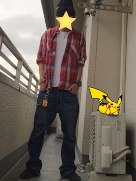 「N.HOOLYWOOD」｜「アイテム（財布/小物）」を使った、それもまた一興さん（メンズ・171cm）の夏コーディネート