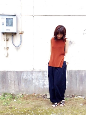 「sheta」｜oogamiさん（レディース・165cm）の夏コーディネート