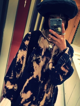 「northface」｜「アイテム（ハンチング/ベレー帽）」を使った、みーくんさん（レディース・148cm）の秋コーディネート