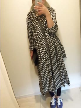 「alexanderwang（アレキサンダーワン）のアイテム（ワンピース/ドレス）」を使った、yucco819xxx♡さん（レディース・156cm）の秋コーディネート
