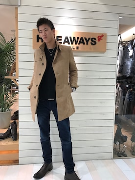 HIDEAWAYS g+天神コア店さんのコーディネート