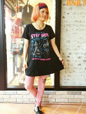 halcaさん（レディース・159cm）の春コーディネート