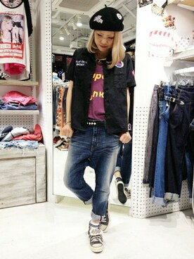 halcaさん（レディース・159cm）の春コーディネート