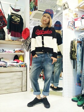 halcaさん（レディース・159cm）の秋コーディネート