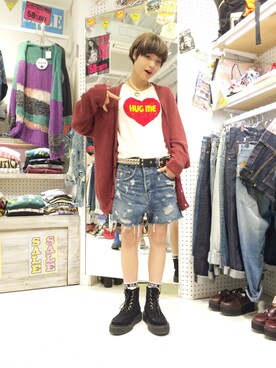 halcaさん（レディース・159cm）の冬コーディネート