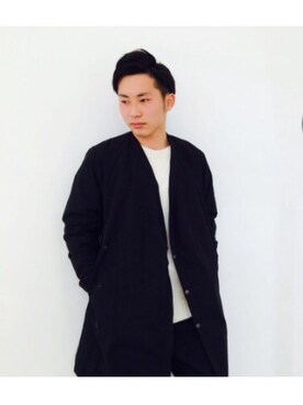 「NEPENTHES（ネペンテス）のアイテム（その他アウター）」を使った、おかすけさん（メンズ・175cm）の秋コーディネート