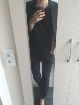 あぱへすごんすさん(メンズ・180cm)の夏コーディネート