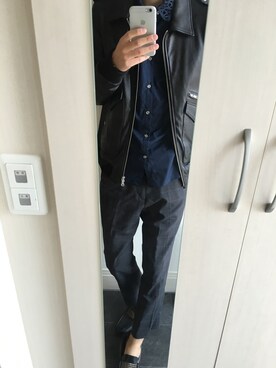 あぱへすごんすさん（メンズ・180cm）の秋コーディネート