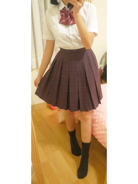 「女子高生」｜「アイテム（その他）」を使った、Kikaさん（レディース・161cm）の春コーディネート
