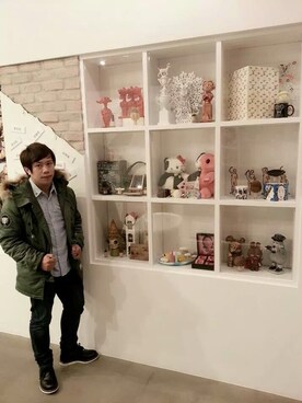 「survival（survival）のアイテム」を使った、Jasonさん（メンズ・166cm）の冬コーディネート