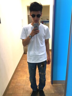 「606」｜HiKさん（メンズ・170cm）の夏コーディネート