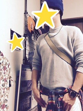 友輝さん（メンズ・173cm）の秋コーディネート