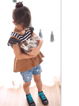 ゆづさん(キッズ・120cm)の秋コーディネート