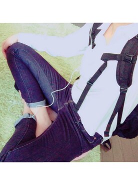 「おさんぽ」｜ぽいふるさん（レディース・168cm・10代）の春コーディネート