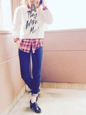 あぼさん（レディース・168cm）の冬コーディネート