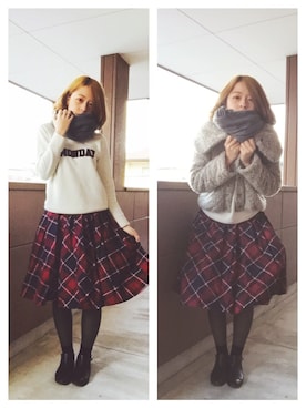 あぼさん(レディース・168cm)の冬コーディネート