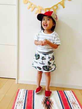 RU♡SOさん（キッズ・90cm）の夏コーディネート
