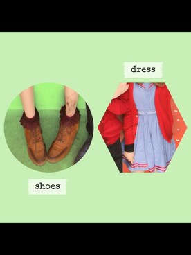 かにゃおさん（レディース・150cm）の春コーディネート