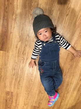 RIRIさん（キッズ・90cm）の秋コーディネート