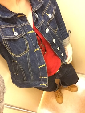 「Dosch（ドスチ）のアイテム（帽子）」を使った、riiano◡̈⃝︎⋆︎*さん（レディース・163cm）の秋コーディネート