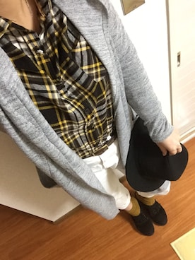 「Dosch（ドスチ）のアイテム（帽子）」を使った、riiano◡̈⃝︎⋆︎*さん（レディース・163cm）の秋コーディネート
