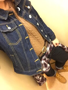 「Dosch（ドスチ）のアイテム（帽子）」を使った、riiano◡̈⃝︎⋆︎*さん（レディース・163cm）の秋コーディネート