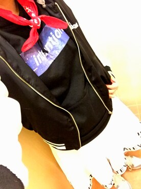 riiano◡̈⃝︎⋆︎*さん(レディース・162cm)の冬コーディネート