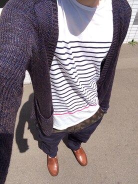 「menswear」｜junさん（メンズ・180cm）の春コーディネート